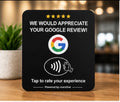 Black Plate - NFC Google Review Card